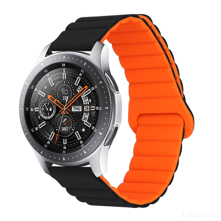 For Xiaomi Haylou Smart Watch 2 LS02 / RS4 / RS4 Plus Reverse Buckle Magnetic Silicone Watch Band(Black Orange)
For Xiaomi Haylou Smart Watch 2 LS02 / RS4 / RS4 Plus Reverse Buckle Magnetic Silicone Watch Band(Black Orange)