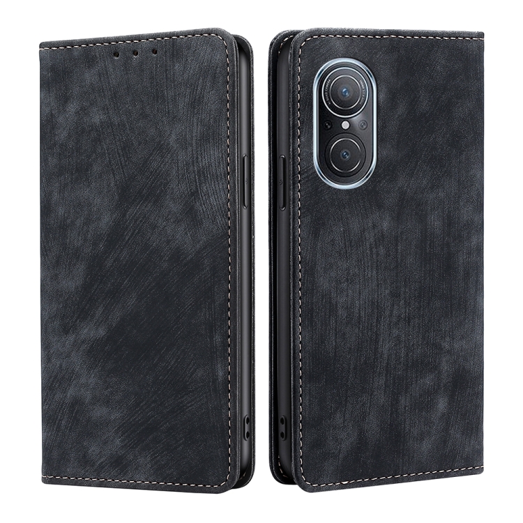 For Huawei Nova 9 SE 4G RFID Anti-theft Brush Magnetic Leather Phone Case(Black)
For Huawei Nova 9 SE 4G RFID Anti-theft Brush Magnetic Leather Phone Case(Black)
