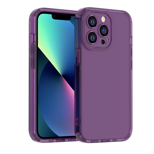 Straight Edge Space Shockproof Phone Case For iPhone 13 Pro Max(Transparent Purple)
Straight Edge Space Shockproof Phone Case For iPhone 13 Pro Max(Transparent Purple)