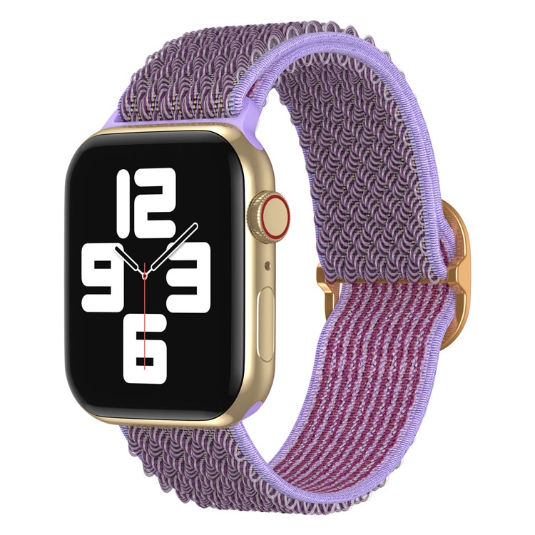 Wave Nylon Watch Band For Apple Watch Series 9&8&7 41mm / SE 3&SE 2&6&SE&5&4 40mm / 3&2&1 38mm(Purple)
Wave Nylon Watch Band For Apple Watch Series 9&8&7 41mm / SE 3&SE 2&6&SE&5&4 40mm / 3&2&1 38mm(Purple)