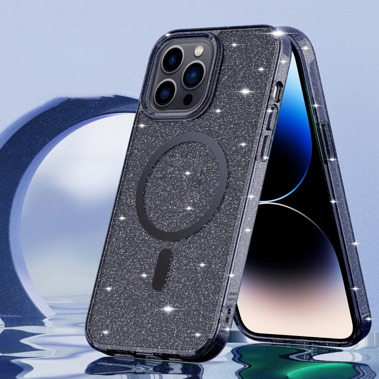 Glitter Series Magsafe Magnetic Phone Case For iPhone 14 Pro(Transparent Black)
Glitter Series Magsafe Magnetic Phone Case For iPhone 14 Pro(Transparent Black)
