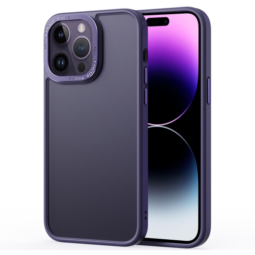 For iPhone 14 Pro Max Gold Version Frosted Back Shockproof Phone Case (Purple)
For iPhone 14 Pro Max Gold Version Frosted Back Shockproof Phone Case (Purple)
