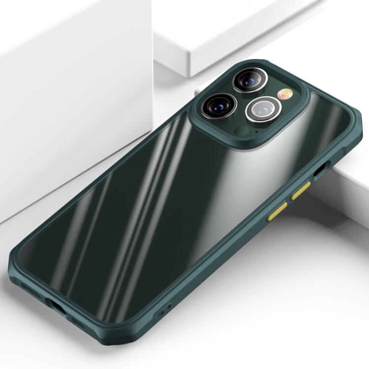 iPAKY Shockproof PC + TPU Protective Phone Case For iPhone 14 Pro Max(Dark Green)
iPAKY Shockproof PC + TPU Protective Phone Case For iPhone 14 Pro Max(Dark Green)