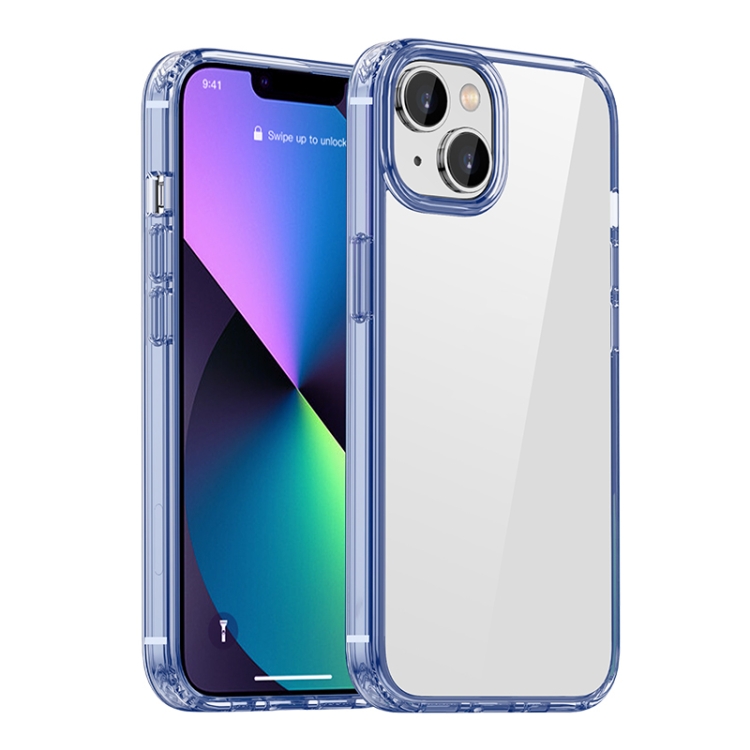 iPAKY Shockproof PC + TPU Protective Phone Case For iPhone 13(Transparent Blue)
iPAKY Shockproof PC + TPU Protective Phone Case For iPhone 13(Transparent Blue)