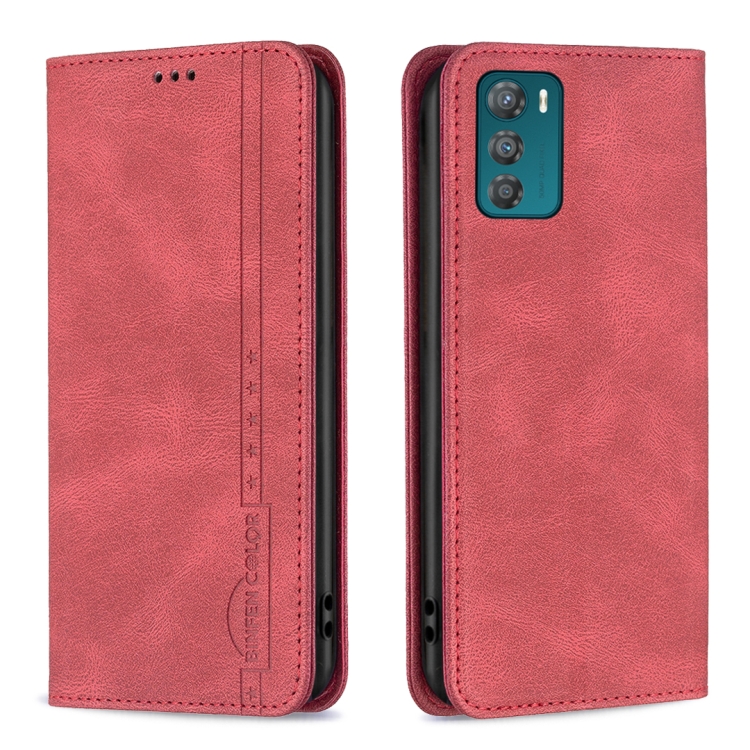 For Motorola Moto G42 4G Magnetic RFID Blocking Anti-Theft Leather Phone Case(Red)
For Motorola Moto G42 4G Magnetic RFID Blocking Anti-Theft Leather Phone Case(Red)
