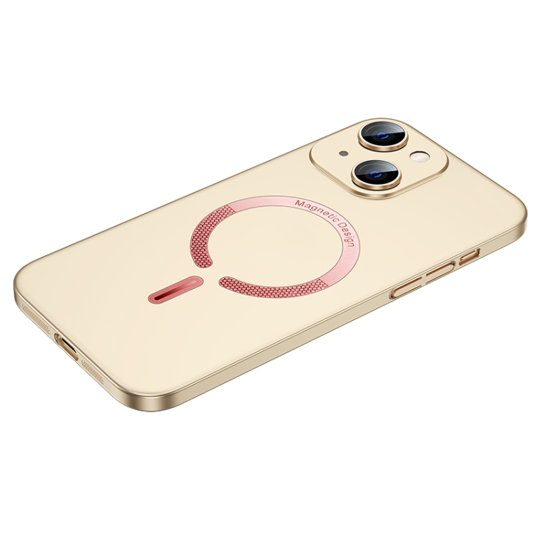 Cool Series Magsafe Magnetic Frosted PC Phone Case For iPhone 14(Champagne Gold)
Cool Series Magsafe Magnetic Frosted PC Phone Case For iPhone 14(Champagne Gold)
