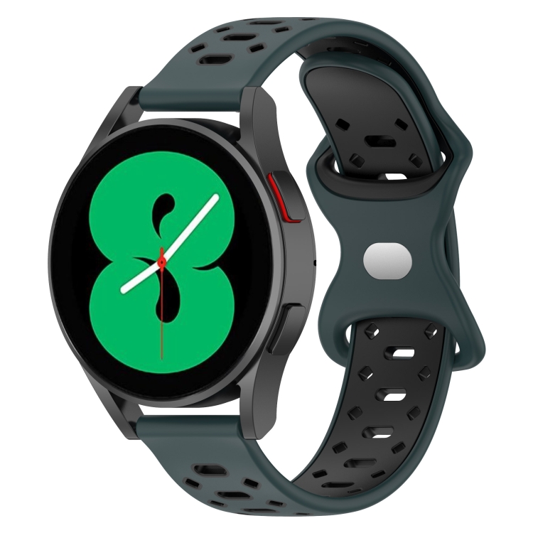 For Samsung Galaxy Watch 5 44mm 20mm Two-color Diamond Silicone Watch Band(Olive Green+Black)
For Samsung Galaxy Watch 5 44mm 20mm Two-color Diamond Silicone Watch Band(Olive Green+Black)