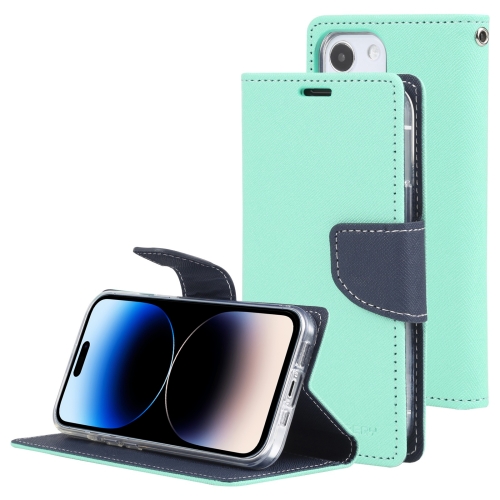 For iPhone 14 Pro Max GOOSPERY FANCY DIARY Cross Texture Leather Case (Mint Green)
For iPhone 14 Pro Max GOOSPERY FANCY DIARY Cross Texture Leather Case (Mint Green)