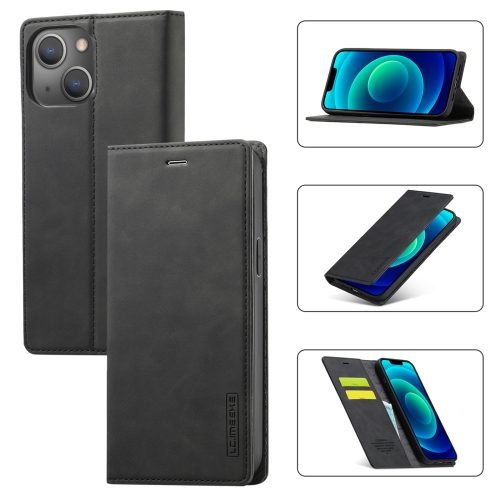 For iPhone 14 LC.IMEEKE Strong Magnetic Leather Phone Case with Holder & Card Slots & Wallet (Black)
For iPhone 14 LC.IMEEKE Strong Magnetic Leather Phone Case with Holder & Card Slots & Wallet (Black)