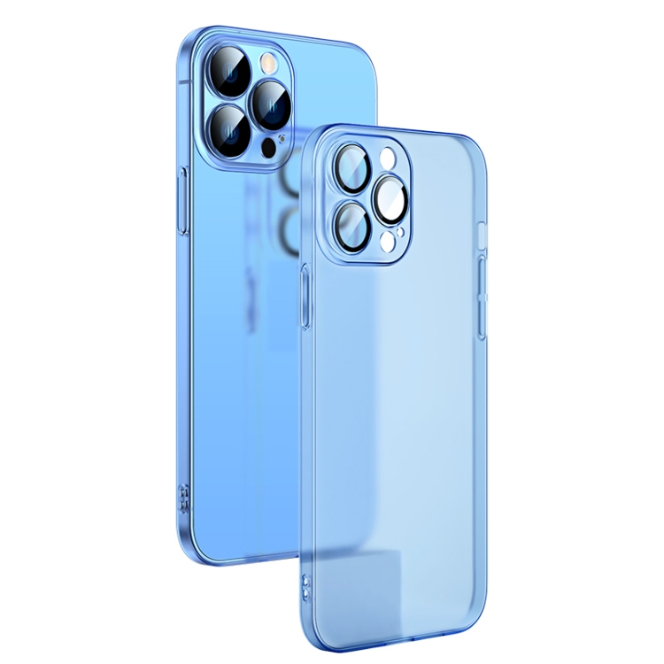 For iPhone 13 Pro Max Camera Protector Translucent Frosted PC Phone Case (Blue)
For iPhone 13 Pro Max Camera Protector Translucent Frosted PC Phone Case (Blue)