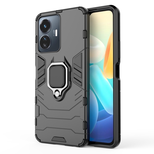 For vivo Y77 5G Global PC + TPU Shockproof Protective Phone Case with Magnetic Ring Holder(Black)
For vivo Y77 5G Global PC + TPU Shockproof Protective Phone Case with Magnetic Ring Holder(Black)