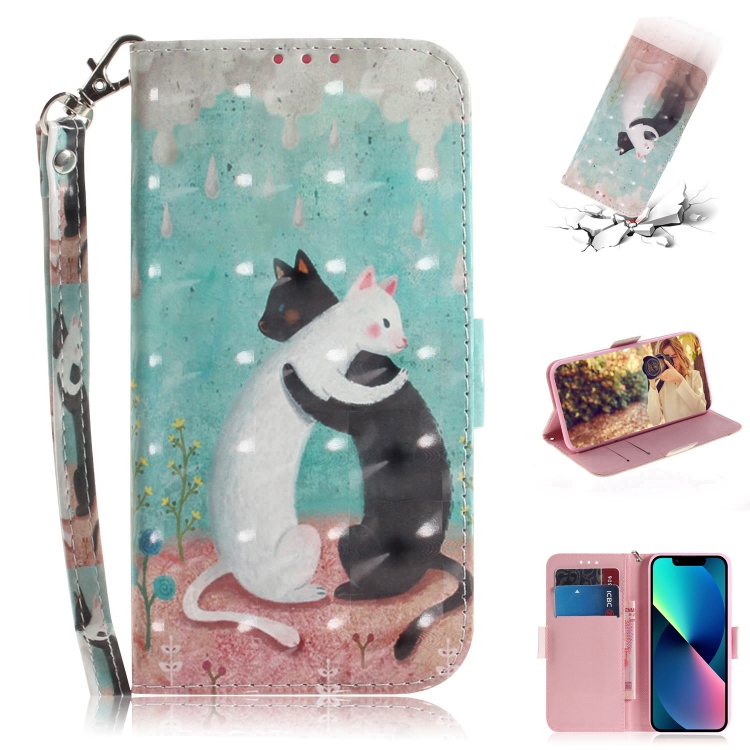 3D Colored Horizontal Flip Leather Phone Case For iPhone 14 Max(Black White Cat)
3D Colored Horizontal Flip Leather Phone Case For iPhone 14 Max(Black White Cat)