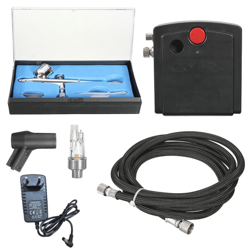 Dual-Action Airbrush Spray Gun for Painting Nail Art Car Tatoo, Plug Type:EU Plug
Dual-Action Airbrush Spray Gun for Painting Nail Art Car Tatoo, Plug Type:EU Plug