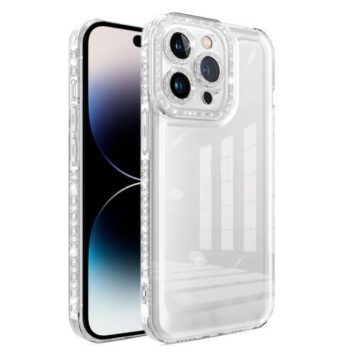 For iPhone 14 Pro Max Shinning Diamond Space Shockproof Phone Case (Transparent)
For iPhone 14 Pro Max Shinning Diamond Space Shockproof Phone Case (Transparent)