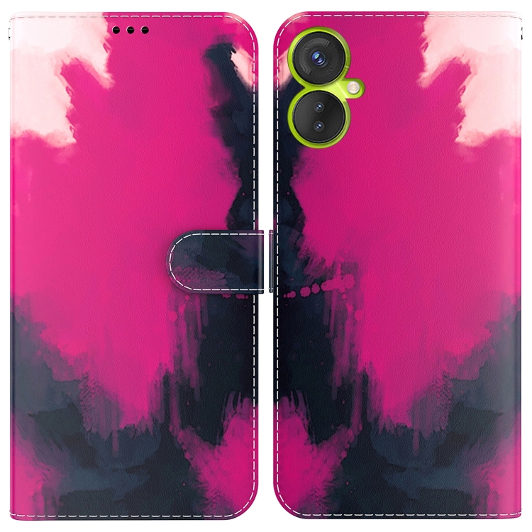 For Tecno Spark 9 Pro Watercolor Pattern Horizontal Flip Leather Phone Case(Berry Color)
For Tecno Spark 9 Pro Watercolor Pattern Horizontal Flip Leather Phone Case(Berry Color)