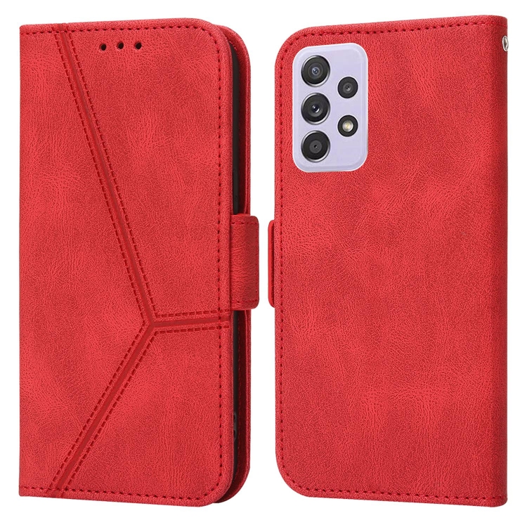 For Samsung Galaxy A52s 5G / A52 5G Embossing Stripe RFID Leather Phone Case(Red)
For Samsung Galaxy A52s 5G / A52 5G Embossing Stripe RFID Leather Phone Case(Red)