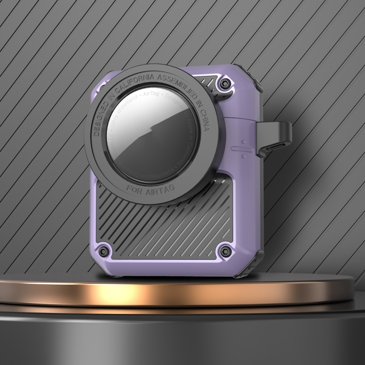 For AirPods 1/2 Automatic Flip Switch TPU+PC Earphone Case with AirTag(Purple)
For AirPods 1/2 Automatic Flip Switch TPU+PC Earphone Case with AirTag(Purple)