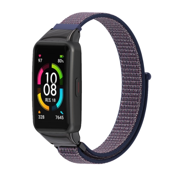 For Huawei Band 6 / Honor Band 6 / 7 Mijobs Breathable Nylon Watch Band(Midnight Blue Black)
For Huawei Band 6 / Honor Band 6 / 7 Mijobs Breathable Nylon Watch Band(Midnight Blue Black)
