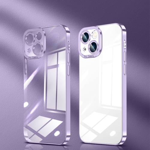 For iPhone 14 Pro Max Crystal Plated High Transparency Phone Case (Light Purple)
For iPhone 14 Pro Max Crystal Plated High Transparency Phone Case (Light Purple)