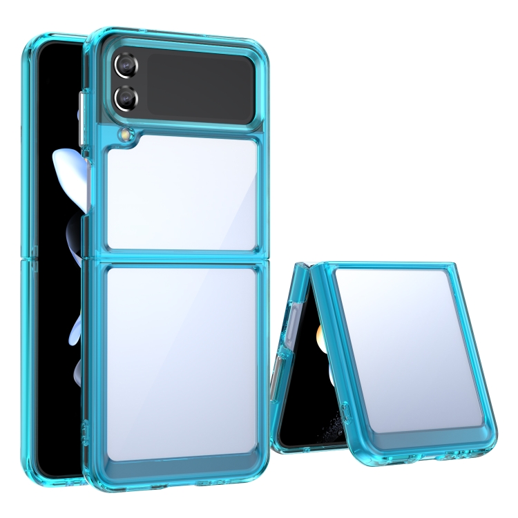 For Samsung Galaxy Z Flip3 5G Colorful Series Acrylic + TPU Phone Case(Transparent Blue)
For Samsung Galaxy Z Flip3 5G Colorful Series Acrylic + TPU Phone Case(Transparent Blue)
