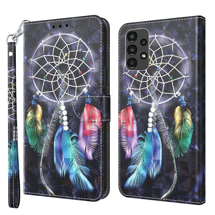 For Samsung Galaxy A13 5G / 4G 3D Painted Leather Phone Case(Colorful Dreamcatcher)
For Samsung Galaxy A13 5G / 4G 3D Painted Leather Phone Case(Colorful Dreamcatcher)