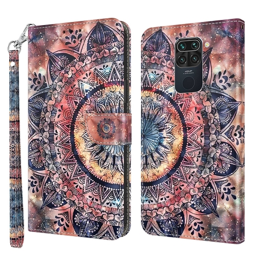 For Xiaomi Redmi Note 9 / 10X 4G 3D Painted Leather Phone Case(Colorful Mandala)
For Xiaomi Redmi Note 9 / 10X 4G 3D Painted Leather Phone Case(Colorful Mandala)