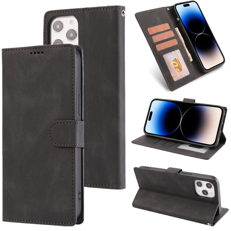 For iPhone 14 Pro Max Fantasy Classic Skin-feel Calfskin Texture Leather Case(Black)
For iPhone 14 Pro Max Fantasy Classic Skin-feel Calfskin Texture Leather Case(Black)