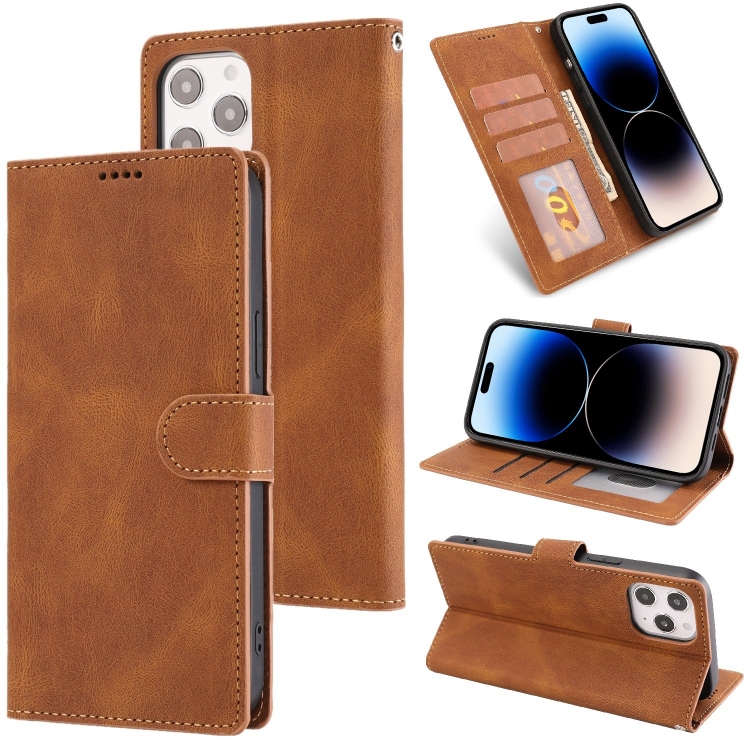 For iPhone 14 Pro Max Fantasy Classic Skin-feel Calfskin Texture Leather Case(Brown)
For iPhone 14 Pro Max Fantasy Classic Skin-feel Calfskin Texture Leather Case(Brown)