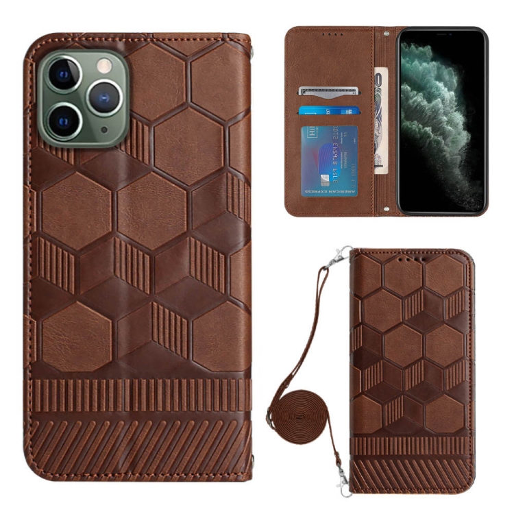 Crossbody Football Texture Magnetic PU Phone Case For iPhone 11 Pro Max(Brown)
Crossbody Football Texture Magnetic PU Phone Case For iPhone 11 Pro Max(Brown)