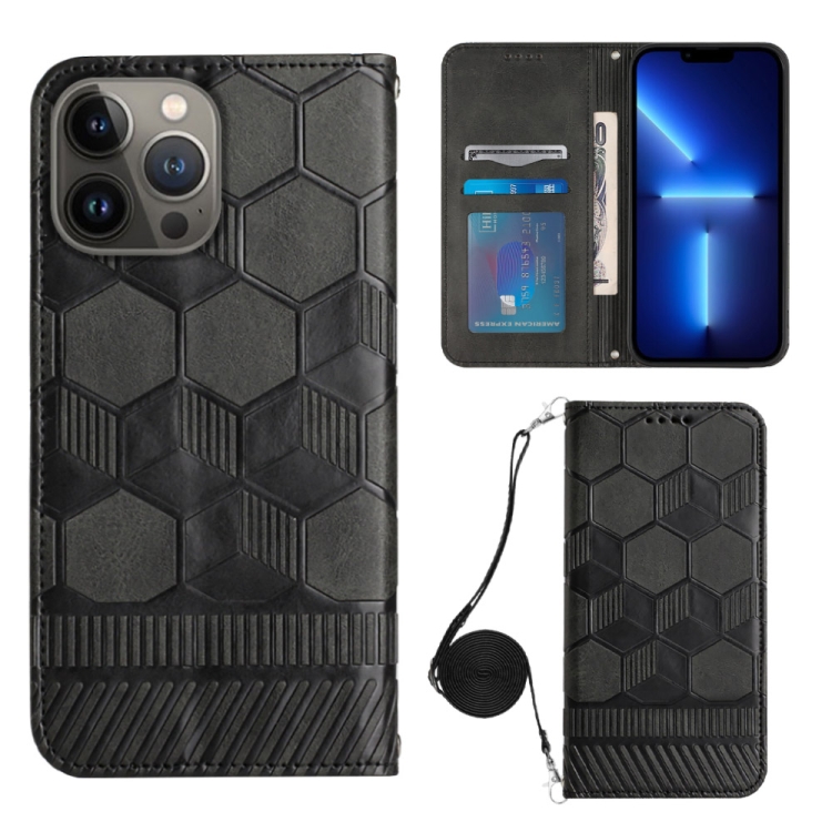 Crossbody Football Texture Magnetic PU Phone Case For iPhone 13 Pro Max(Black)
Crossbody Football Texture Magnetic PU Phone Case For iPhone 13 Pro Max(Black)