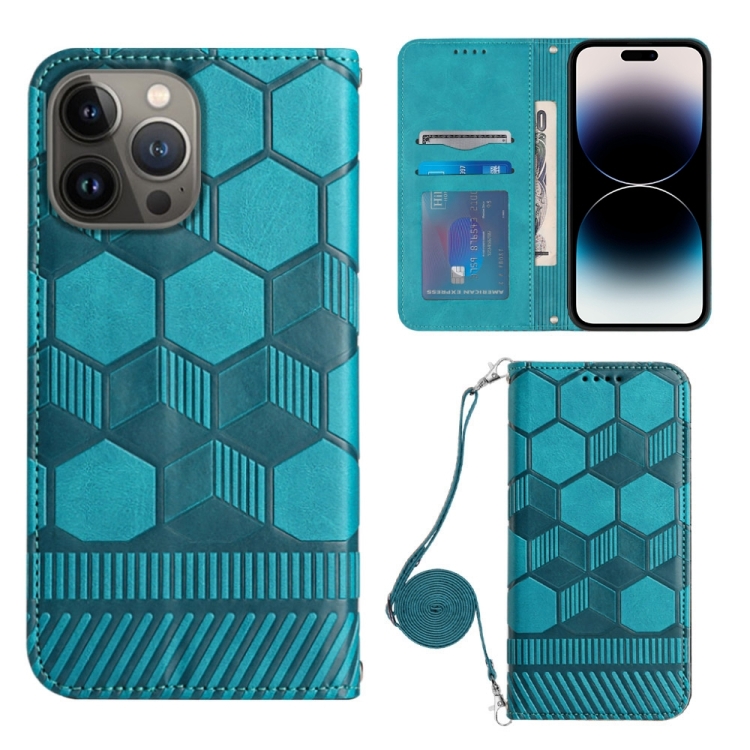 Crossbody Football Texture Magnetic PU Phone Case For iPhone 14 Pro(Light Blue)
Crossbody Football Texture Magnetic PU Phone Case For iPhone 14 Pro(Light Blue)
