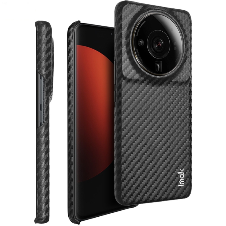 For Xiaomi 12S Ultra 5G IMAK Ruiyi Series Carbon Brazing TPU Phone Case(Black)
For Xiaomi 12S Ultra 5G IMAK Ruiyi Series Carbon Brazing TPU Phone Case(Black)