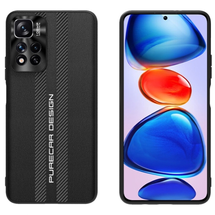 For Xiaomi Redmi Note 11 Pro Carbon Fiber Texture Plain Leather Phone Case(Black)
For Xiaomi Redmi Note 11 Pro Carbon Fiber Texture Plain Leather Phone Case(Black)