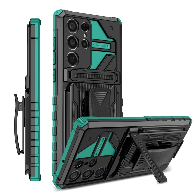 For Samsung Galaxy S22 Ultra 5G King Kong Back Clip Series Holder Phone Case(Green)
For Samsung Galaxy S22 Ultra 5G King Kong Back Clip Series Holder Phone Case(Green)