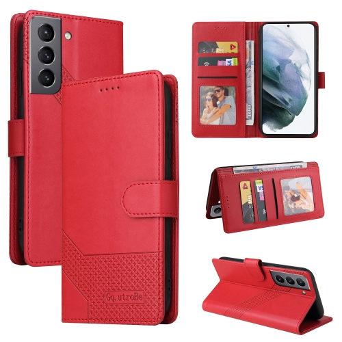 For Samsung Galaxy S21 FE 5G GQUTROBE Skin Feel Magnetic Leather Phone Case(Red)
For Samsung Galaxy S21 FE 5G GQUTROBE Skin Feel Magnetic Leather Phone Case(Red)