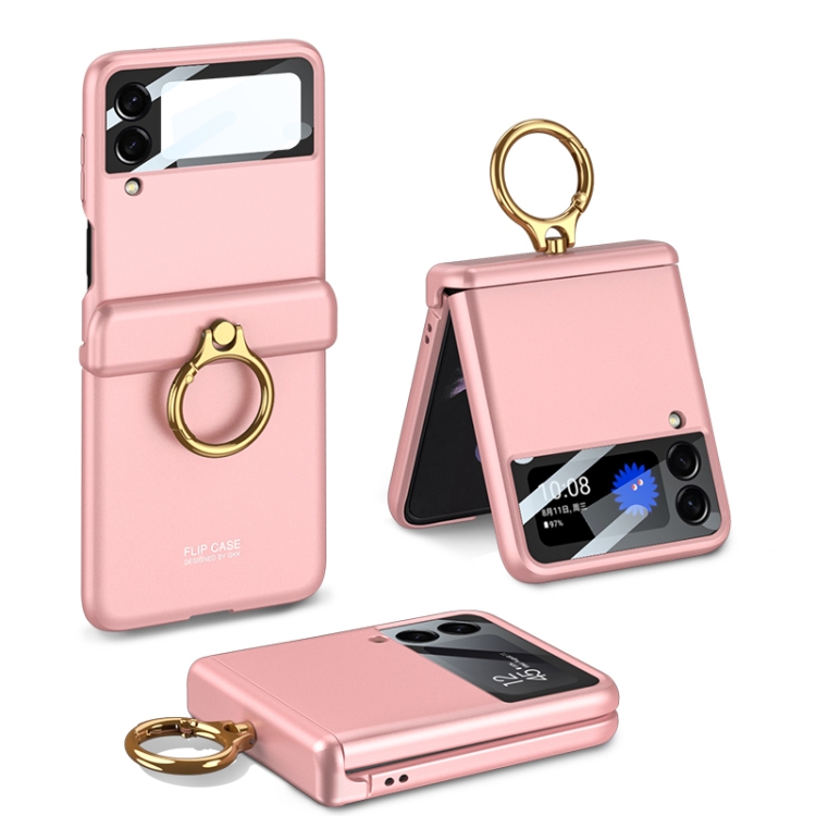 For Samsung Galaxy Z Flip4 GKK Magnetic Hinged Flip Case with Ring Holder(Pink)
For Samsung Galaxy Z Flip4 GKK Magnetic Hinged Flip Case with Ring Holder(Pink)