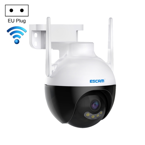 

ESCAM QF300 3MP Smart WiFi IP Camera Support AI Humanoid Detection/Auto Tracking/Cloud Storage/Two-way Voice Night Vision, Plug Type:EU Plug