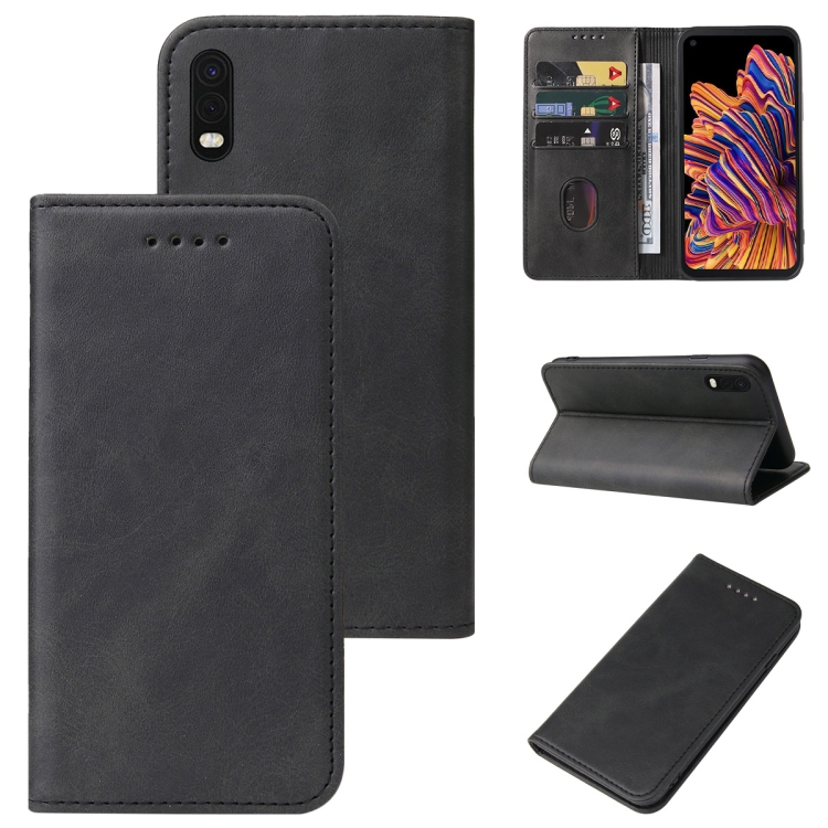 For Samsung Galaxy Xcover Pro Magnetic Closure Leather Phone Case(Black)
For Samsung Galaxy Xcover Pro Magnetic Closure Leather Phone Case(Black)