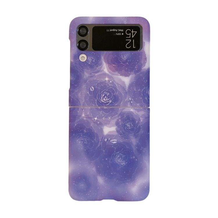 For Samsung Galaxy Z Flip3 5G Flowers Pattern Folded Phone Case(Purple Flowers)
For Samsung Galaxy Z Flip3 5G Flowers Pattern Folded Phone Case(Purple Flowers)