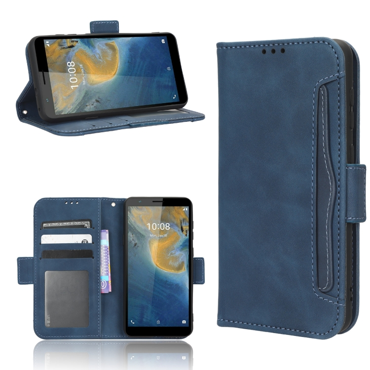 For ZTE Avid 589 Z5158 Skin Feel Calf Texture Card Slots Leather Phone Case(Blue)
For ZTE Avid 589 Z5158 Skin Feel Calf Texture Card Slots Leather Phone Case(Blue)