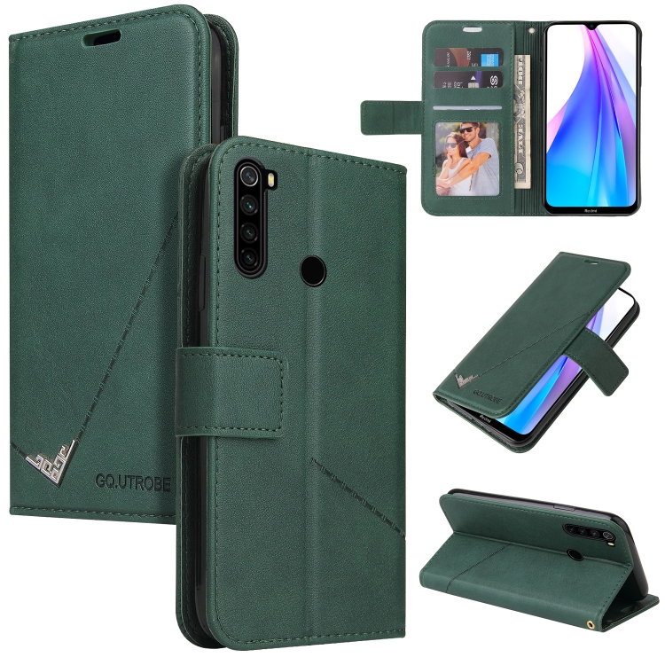 For Xiaomi Redmi Note 8 GQUTROBE Right Angle Leather Phone Case(Green)
For Xiaomi Redmi Note 8 GQUTROBE Right Angle Leather Phone Case(Green)