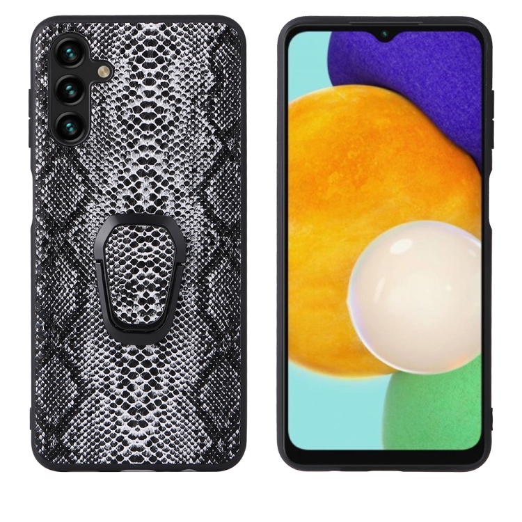 For Samsung Galaxy A13 5G Leather Back Phone Case with Holder(Snakeskin Print)
For Samsung Galaxy A13 5G Leather Back Phone Case with Holder(Snakeskin Print)