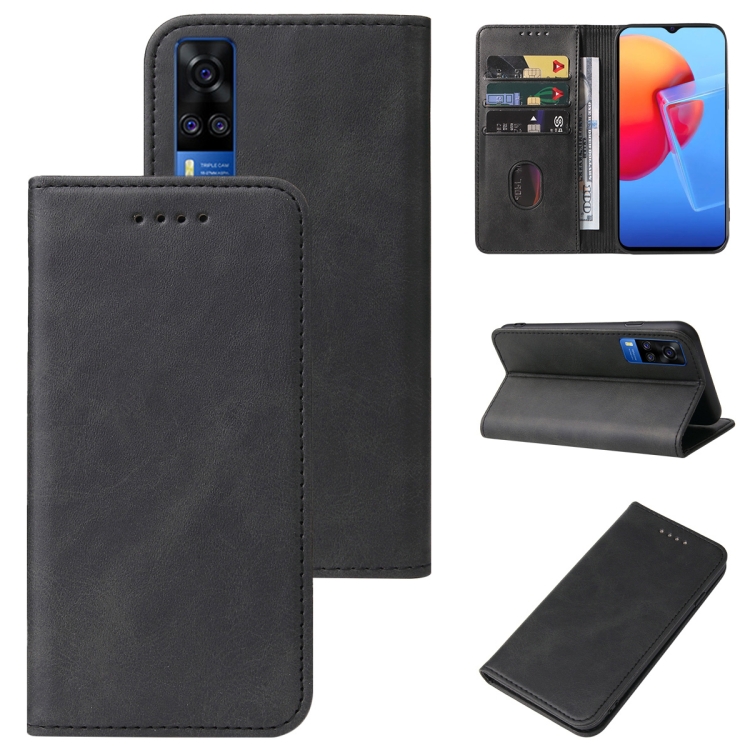 For vivo Y51 2020 (India) / Y31 2021 Magnetic Closure Leather Phone Case(Black)
For vivo Y51 2020 (India) / Y31 2021 Magnetic Closure Leather Phone Case(Black)