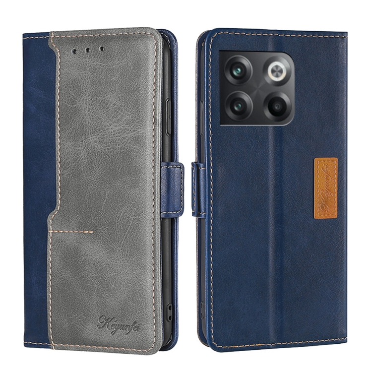 For OnePlus Ace Pro 5G Contrast Color Side Buckle Leather Phone Case(Blue + Grey)
For OnePlus Ace Pro 5G Contrast Color Side Buckle Leather Phone Case(Blue + Grey)
