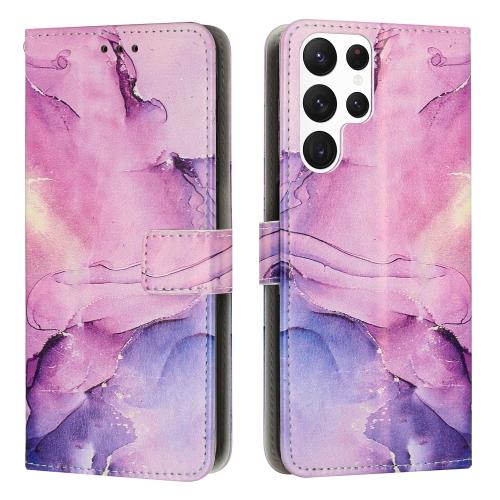 For Samsung Galaxy S22 Ultra 5G Painted Marble Pattern Leather Phone Case(Purple)
For Samsung Galaxy S22 Ultra 5G Painted Marble Pattern Leather Phone Case(Purple)