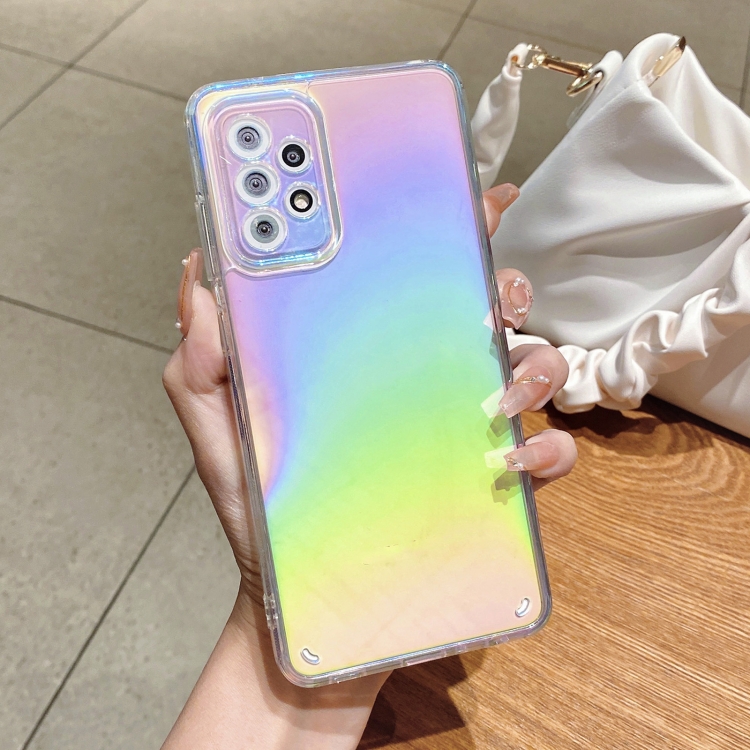 For Samsung Galaxy A72 5G / 4G Color Plating Acrylic + TPU Phone Case(Rainbow)
For Samsung Galaxy A72 5G / 4G Color Plating Acrylic + TPU Phone Case(Rainbow)
