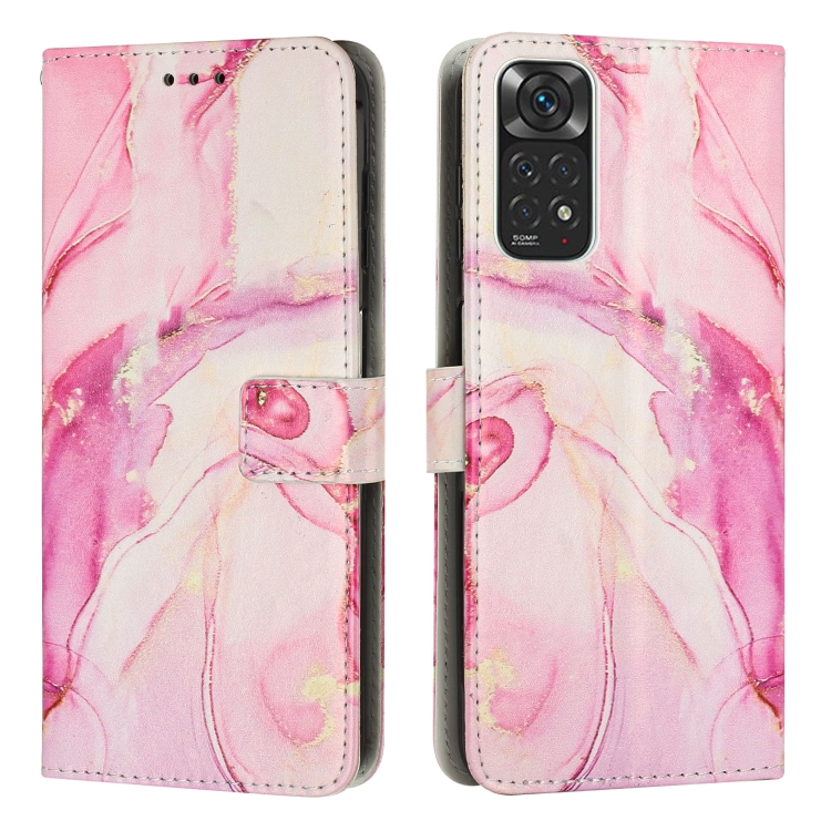 For Xiaomi Redmi Note 11 4G Global Painted Marble Pattern Leather Phone Case(Rose Gold)
For Xiaomi Redmi Note 11 4G Global Painted Marble Pattern Leather Phone Case(Rose Gold)