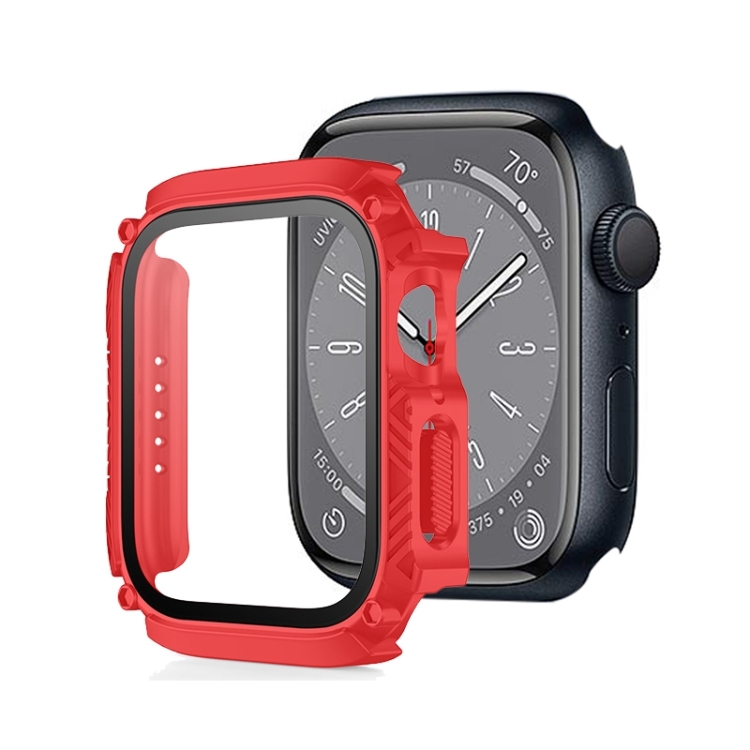 Screen Tempered Glass Film Armor Waterproof Watch Case For Apple Watch Series 8&7 41mm(Red)
Screen Tempered Glass Film Armor Waterproof Watch Case For Apple Watch Series 8&7 41mm(Red)
