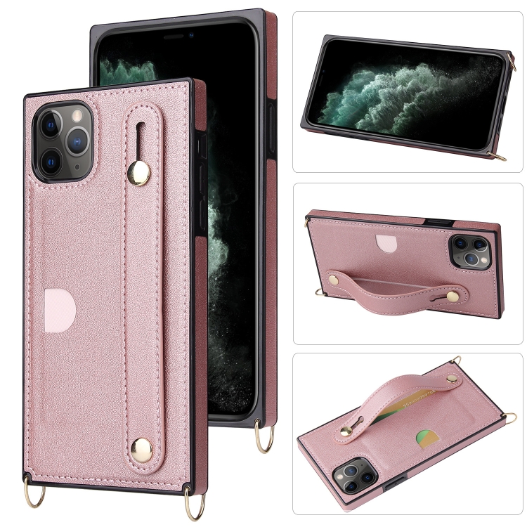 Crossbody Lanyard Shockproof Protective Phone Case For iPhone 13 Pro Max(Rose Gold)
Crossbody Lanyard Shockproof Protective Phone Case For iPhone 13 Pro Max(Rose Gold)