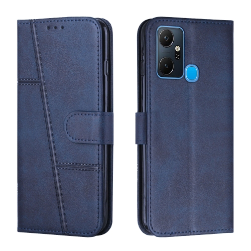 For Infinix Smart 6 Plus Stitching Calf Texture Buckle Leather Phone Case(Blue)
For Infinix Smart 6 Plus Stitching Calf Texture Buckle Leather Phone Case(Blue)